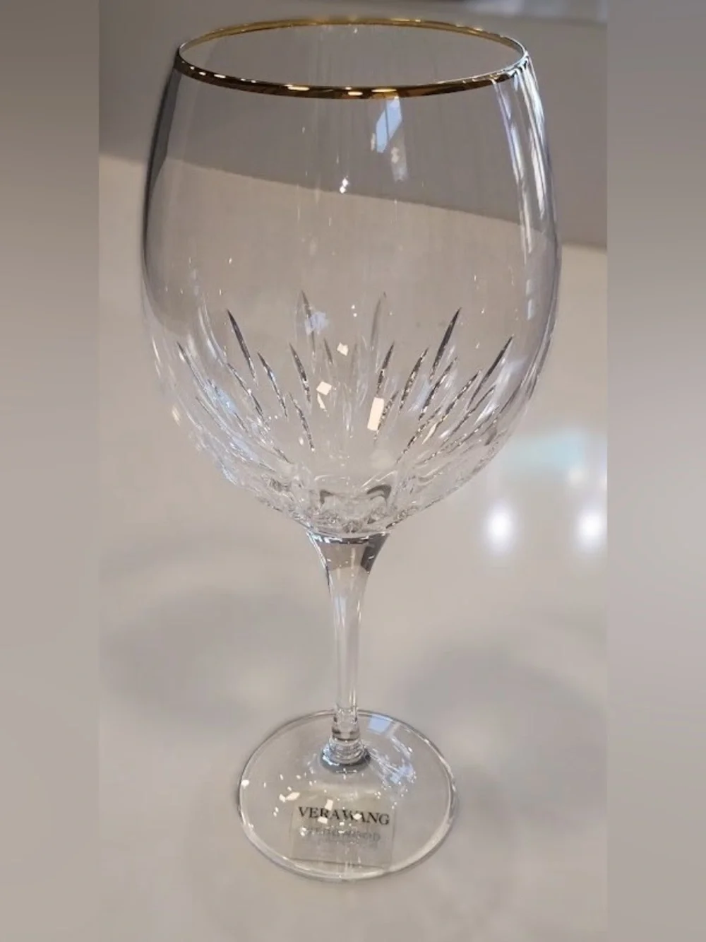 Vera Wang Duchesse Gold Goblet by Wedgwood, NEW